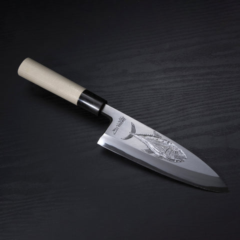 Sakai Takayuki Kubota Carved Deba Tuna T009