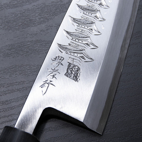 Sakai Takayuki Kubota Carved Deba Five-Storied Pagoda T010