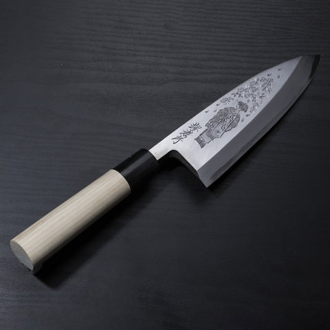 Sakai Takayuki Kubota Carved Deba Maiko T011