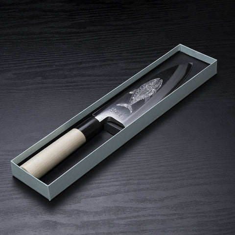 Sakai Takayuki Kubota Carved Deba Tuna T009