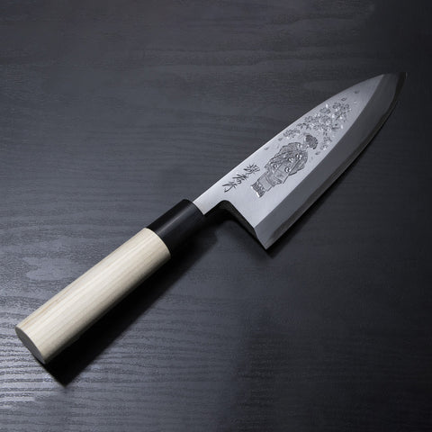 Sakai Takayuki Kubota Carved Deba Maiko T011