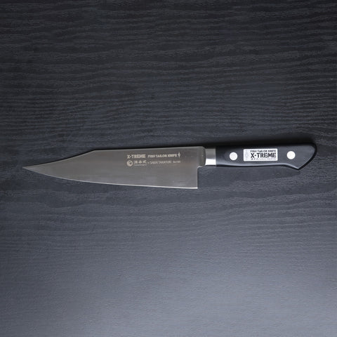 Tsumoto Style Knife A knife specially designed for preparing fish, born from a collaboration between "Tsumoto-shiki" and "Sakai Takayuki" T001