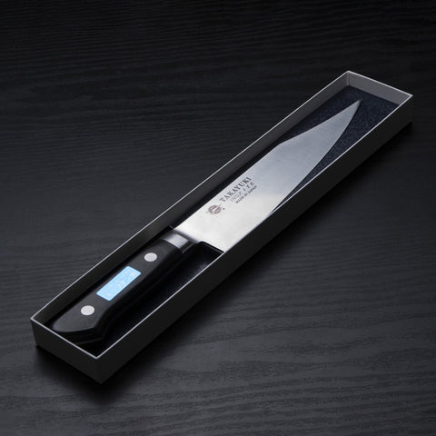 Tsumoto Style Knife A knife specially designed for preparing fish, born from a collaboration between "Tsumoto-shiki" and "Sakai Takayuki" T001